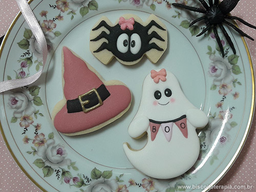 Biscoitos Decorados de Halloween