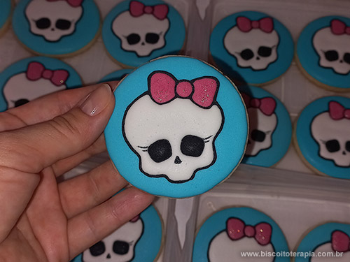 Biscoitos Decorados de Monster High
