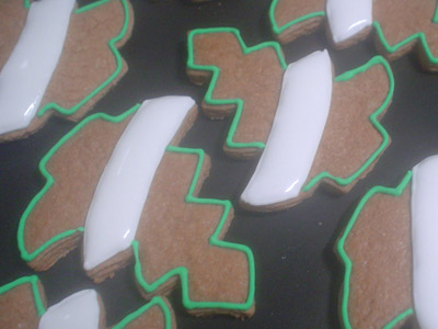 Biscoitos Decorados de Natal - 2012
