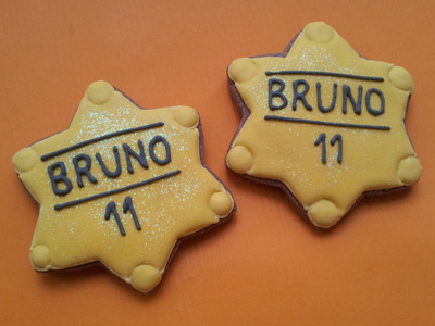Biscoitos Decorados de Toy Story para o Bruno