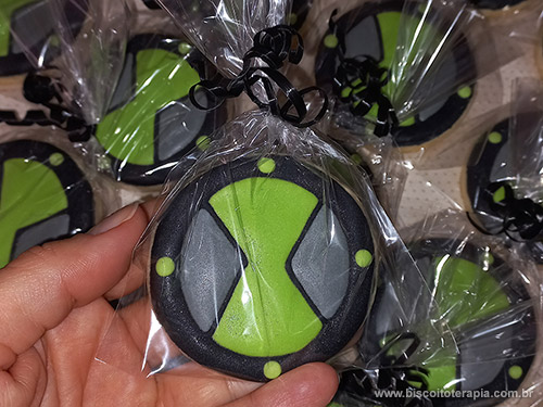 Biscoitos Decorados de Ben 10