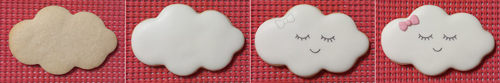 Biscoitos Decorados Chá de Bebê Nuvem Biscoitos Decorados Chá de Bebê Nuvem