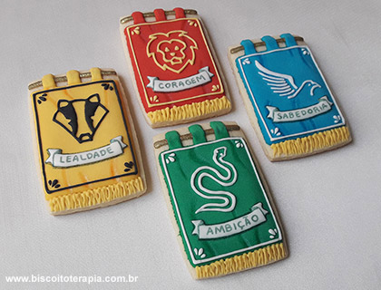 Biscoitos Decorados de Harry Potter