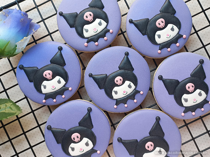 Biscoitos Decorados de Kuromi