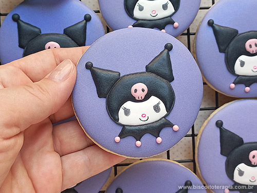 Biscoitos Decorados de Kuromi