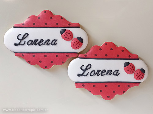 Biscoitos Decorados de Ladybug e Cat Noir