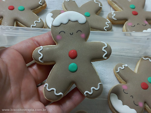 Biscoitos Decorados de Natal