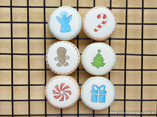 Biscoitos Decorados de Natal