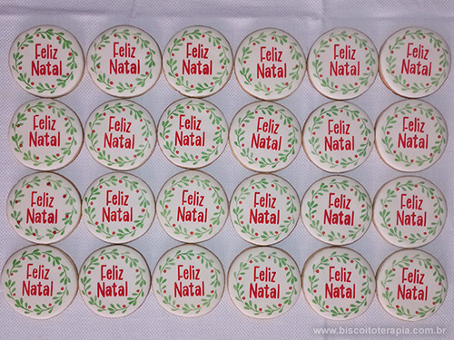 Biscoitos Decorados de Natal