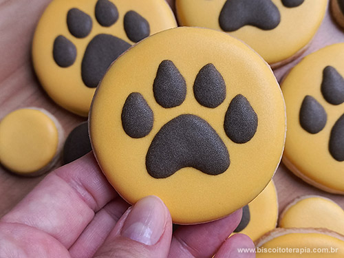 Biscoitos Decorados Patinha de Leo