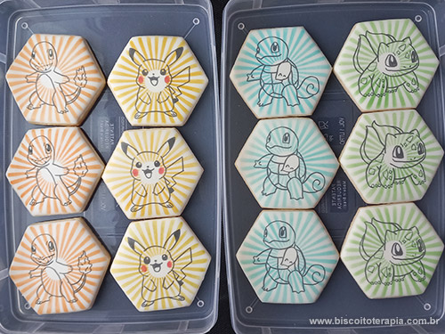 Biscoitos Decorados de Pok�mon