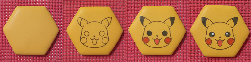 Biscoitos Decorados de Pokmon Fofo