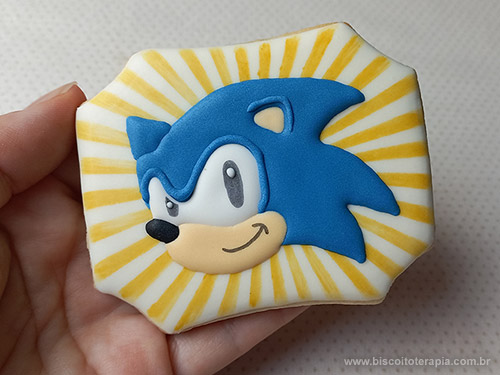 Biscoitos Decorados Sonic