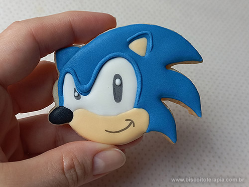 Biscoitos Decorados Sonic